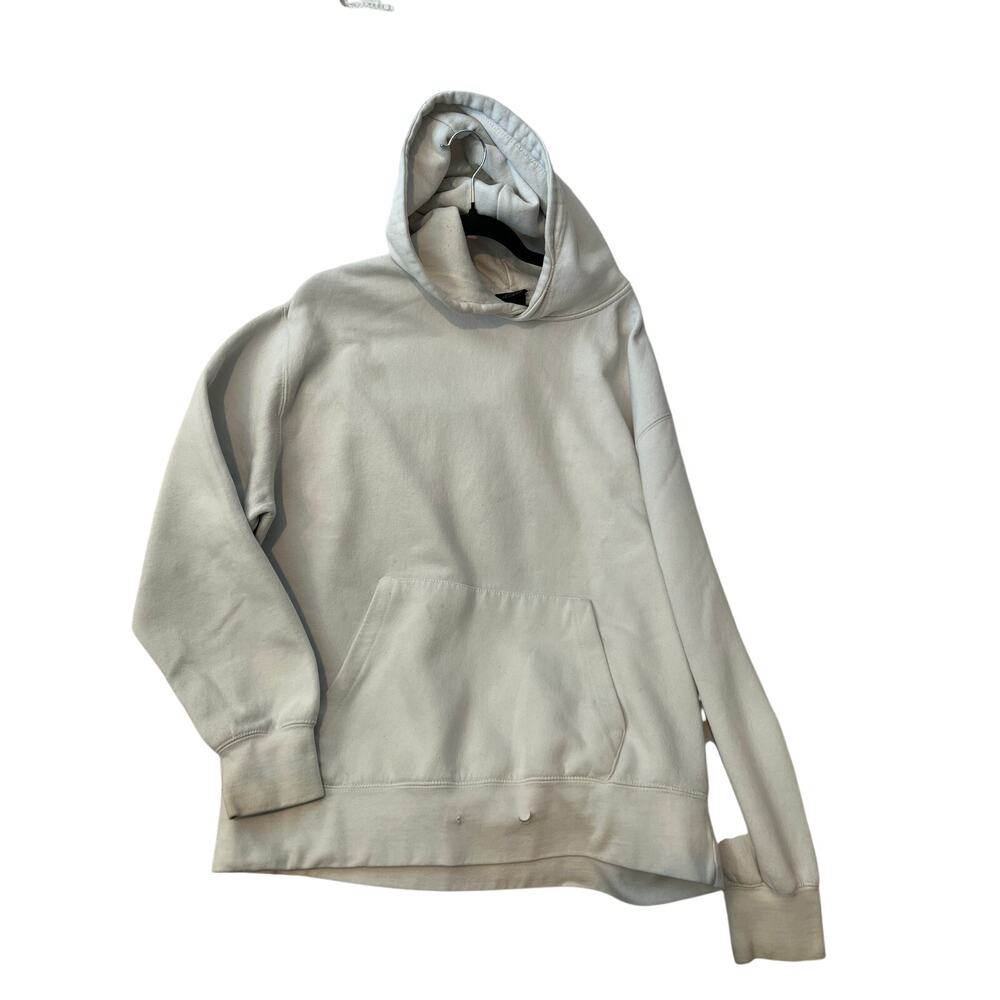 Pull and Bear Updated Garments White Hoodie Mens Large